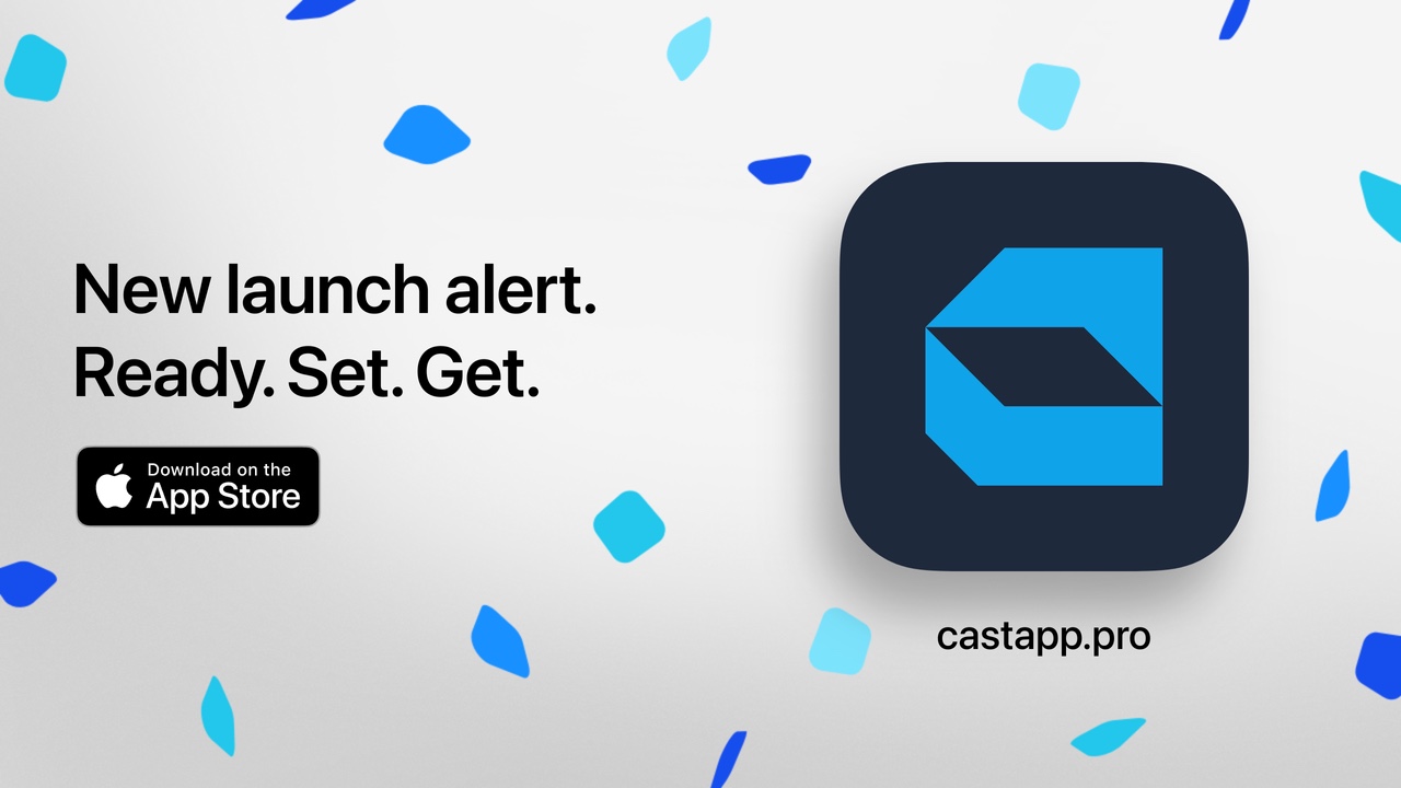 Castapp iOS App im Apple AppStore